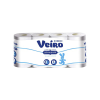 Veiro Туалетная бумага Домашняя двухслойная 8 шт
