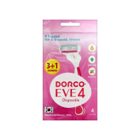 Dorco Бритвенный станок одноразовый Eve4 4 лезвия 4 шт