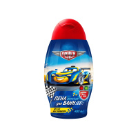 Гонки Пена для ванн детская, меняет цвет в воде 1+ 400 мл