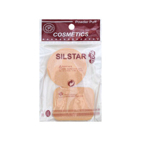 Набор спонжей для нанесения макияжа прямоугольник+круг 0,7 см 2 шт в ассортименте