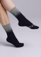 Clever Женские носки Д2340П чёрные р23 1 пара