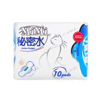 MiMishui Прокладки гигиенические дневные с анионовым чипом 10 шт