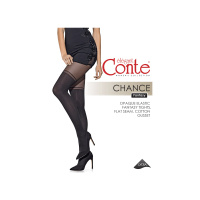Conte Fantasy Женские колготки фантазийные Chance 50 den nero размер L