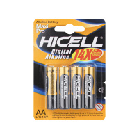 Hicell Батарейки алкалиновые 1,5V тип АА 4 шт