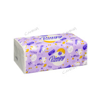 Pingy Бумажные салфетки для быта 2-х слойные белые 153x190 мм 150 шт
