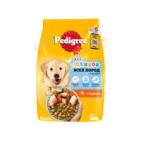 Pedigree Корм сухой для щенков всех пород Курица 500 г