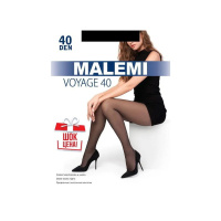 Malemi Женские колготки с шортиками Voyage 40 den Nero размер S