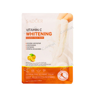 Sadoer Тканевая маска для ног носочки с витамином С 80 мл