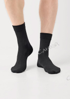 Эйс Мужские носки А70ш черные рубчик р29 1 пара