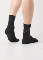 Эйс Мужские носки А70ш черные рубчик р27 1 пара