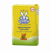 Ушастый нянь Крем-мыло детское Алоэ-вера и Подорожник 90 г