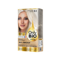 Only Bio Крем-краска для волос Color тон 9.1 Пепельный блонд 115 мл