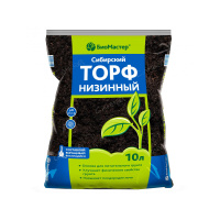 БиоМастер Торф низинный Сибирский 10 л