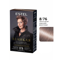 Estel Крем-краска для волос Великая 8/76 Светло-русый коричнево-фиолетовый 150 мл