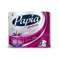 Papia Туалетная бумага Deluxe Dolce Vita четырехслойная 4 шт