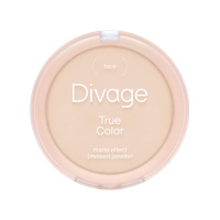 Divage Пудра компактная True Color тон 1002 Светло-бежевый 8 г