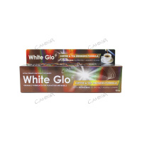 White Glo паста зубная 100 гр. отбеливающ. д/удал.налета от кофе,чая туба 1шт / 48шт / 892 / 000899