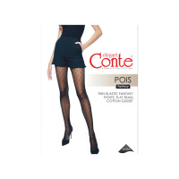 Conte Fantasy Женские колготки фантазийные Pois 20 den nero размер M