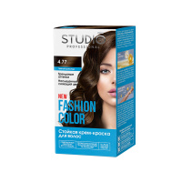 Studio professional Fashion Color краска д/волос кремов. 4.77 темный шоколад до 8 нед. 115мл 1шт кар