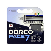 Dorco Сменные кассеты для бритья Pace7 7 лезвий 4 шт