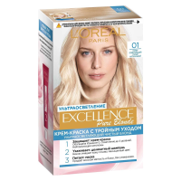 L'Oreal Paris Краска для волос Excellence тон Pure Blond 01 Суперосветляющий русый натуральный 269 мл