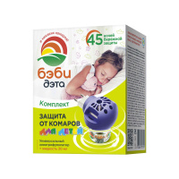 Дэта Набор Бэби Фумигатор + Жидкость для фумигатора 45 ночей 30 мл