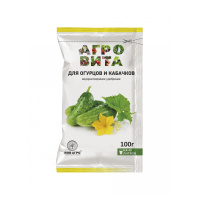 Нов-Агро Удобрение комплексное водорастворимое Агровита для огурцов и кабачков 100 г