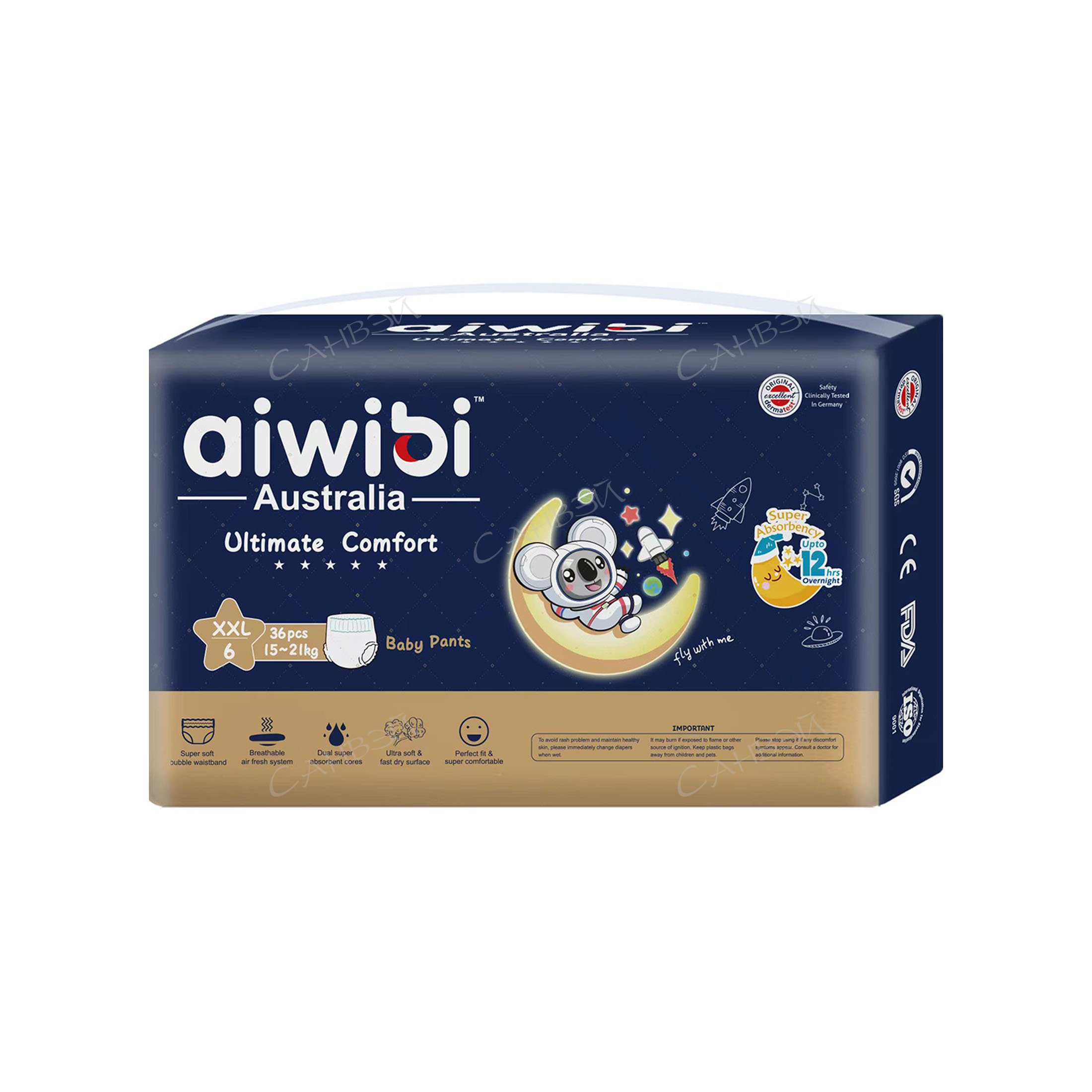 детки без трусиков в бане Aiwibi Подгузники-трусики детские Ultimate Comfort р. XXL (15-21кг) 36 шт - купить по низким ценам в интернет-магазине Санвэй