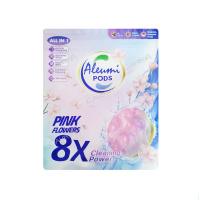 Aleumi Капсулы для стирки Pink Flowers 5в1 цветочный аромат 30 шт