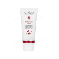 Aravia Маска для роста волос Spicy Hair Mask с кайенским перцем и маслом усьмы 200 мл
