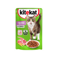 Китекат Корм влажный для кошек Подушечки Ягненок 85 гр