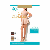 Glamour Женские колготки с шортиками Edera 40 den Nero размер L