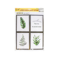 Интерьерная наклейка Гербарий в рамке 50x70 см