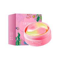 Liftheng Маска-патчи для кожи вокруг глаз с экстрактом цветов сакуры, аллантоином и морскими водорослями 60 шт