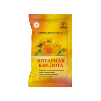 Нов-Агро Удобрение специализированное Янтарная кислота Стимулятор роста 10 г