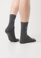 Эйс Мужские носки А65Л темно-серые р25 1 пара