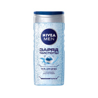 Nivea Men Гель для душа Заряд чистоты с очищающими микрочастицами 250 мл