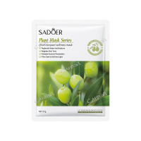 Sadoer Тканевая маска для лица Plant mask series с оливой 25 г