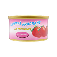 TopCar Ароматизатор войлочный для автомобиля в баночке Natural Fragrant Strawberry (Клубника) 37 г