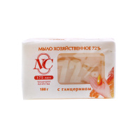 Невская Косметика Хозяйственное мыло с Глицерином 72% 180 г