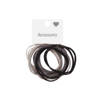 Набор резинок для волос серые 8 шт