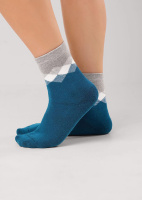 Clever Женские носки Д2342П темно-бирюзовый р23 1 пара