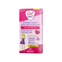 Floresan Восковые полоски для депиляции Gel Depil для молодой кожи 20 шт