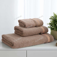 Самойловский Текстиль Полотенце махровое для рук 50х90 см Исландия Мокко бордюр 400 г/м2