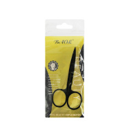 Baol Ножницы маникюрные Beauty прямые черные 8,5 см