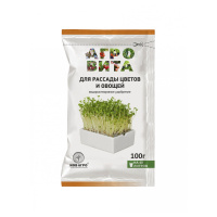 Нов-Агро Удобрение водорастворимое Агровита для рассады и овощей 100 г