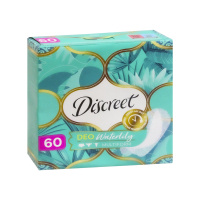 Discreet Прокладки ежедневные Deo Water Lily Multiform 60 шт