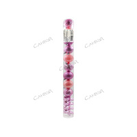 DVL Набор елочн.украшений шар,звезды розовый 6см пластик Palmary 13предм. / 60шт / 6ADIE13-6cm/pink