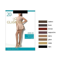 Glamour Женские колготки с шортиками Edera 20 den Daino размер M