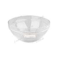 Салатник Chef's стеклянный прозрачный 14 см